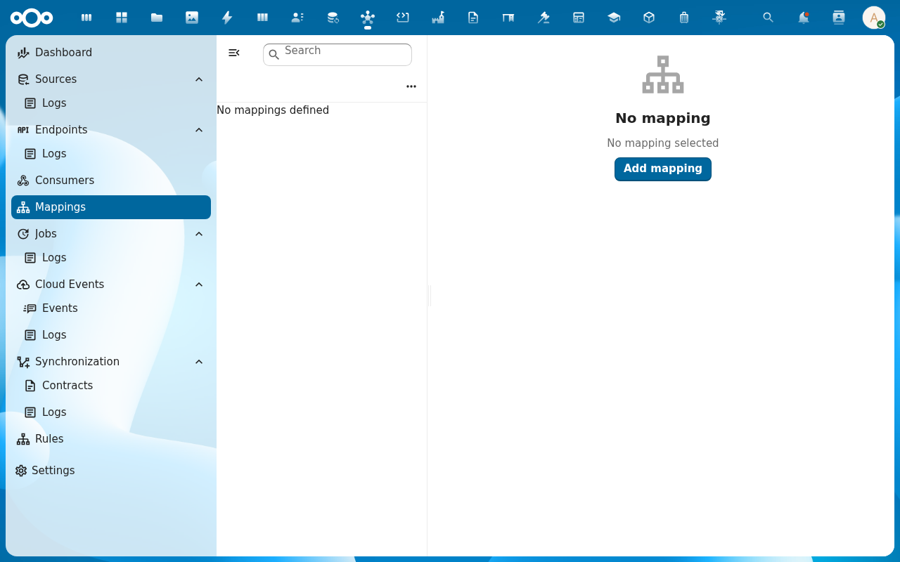 Mapping cast editor