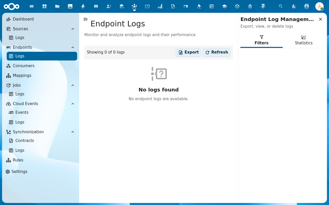 Endpoint logs